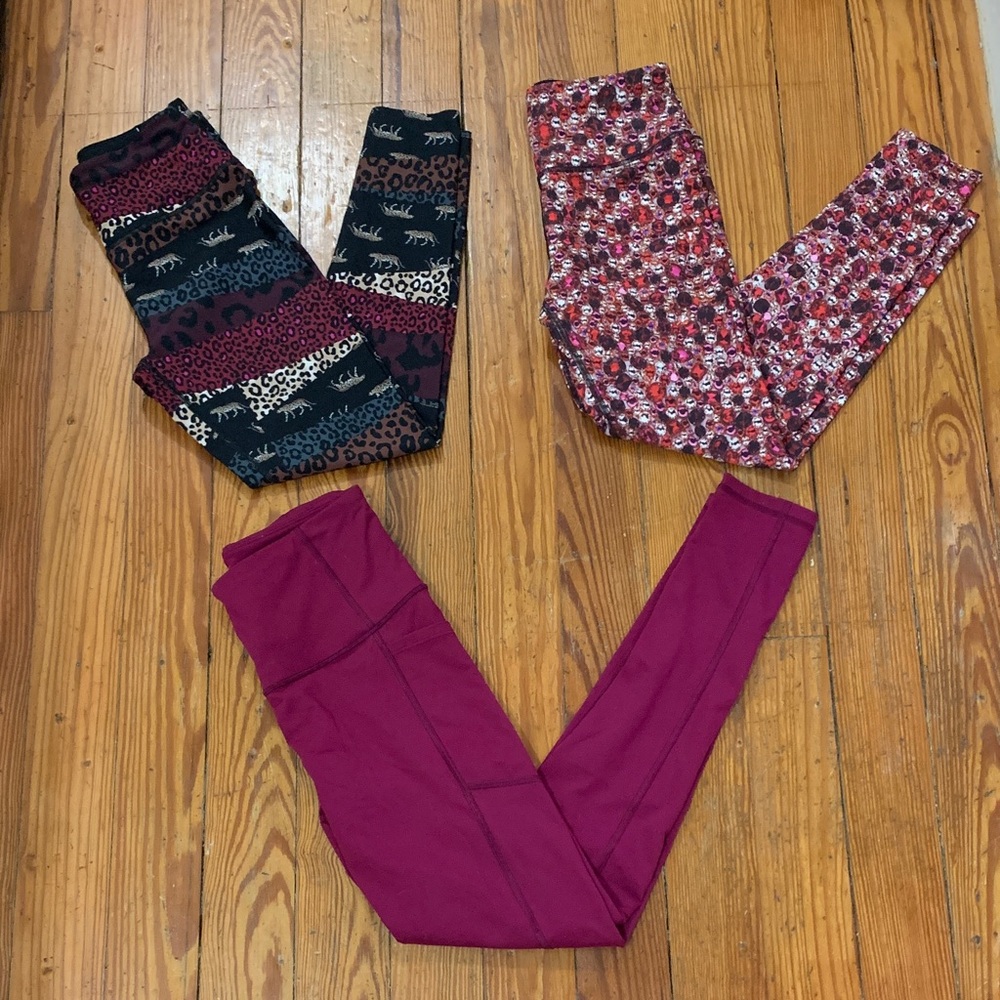 Victoria Sport Leggings Bundle - 3 pairs Size Small